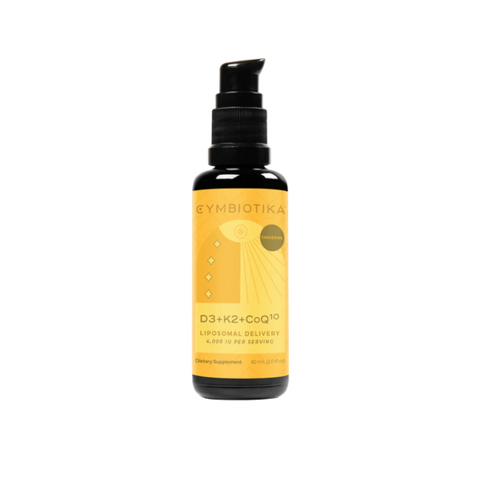 Liposomal Vitamin D3 + K2 + CoQ10 | CYMBIOTIKA®