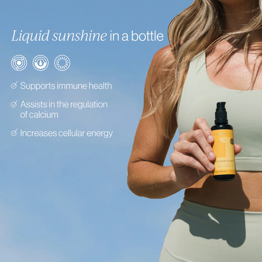 Liposomal Vitamin D3 + K2 + CoQ10 | CYMBIOTIKA®