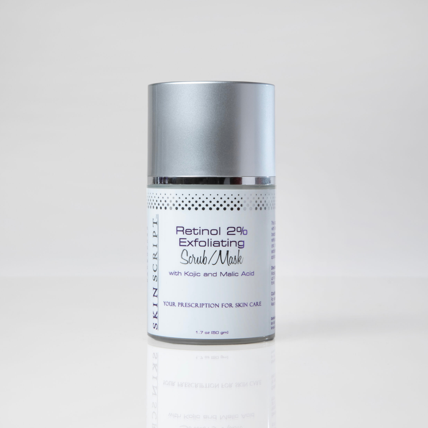 Retinol 2% Exfoliating Scrub/Mask | Skin Script