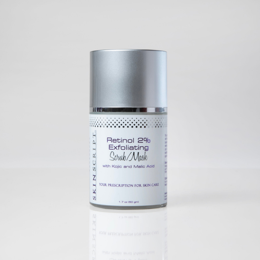 Retinol 2% Exfoliating Scrub/Mask | Skin Script
